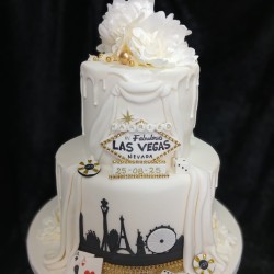 las vegas wedding cake