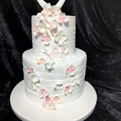 wedding cake butterflies